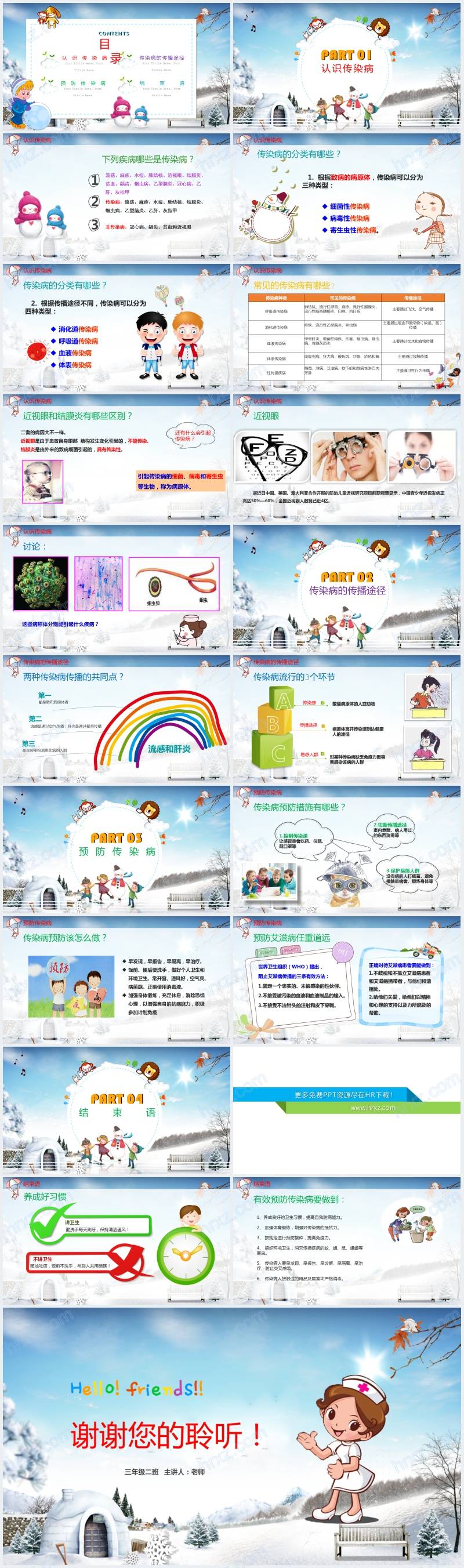 幼儿传染病及其预防PPT