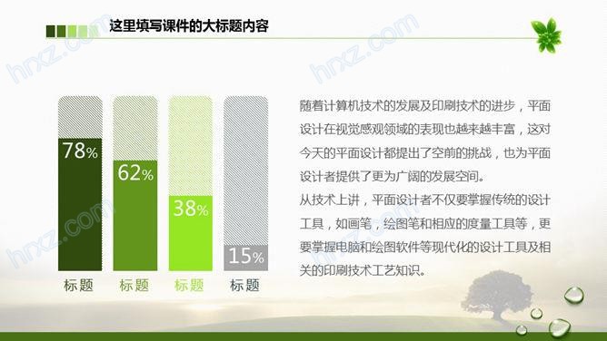 环保所全年工作总结PPT模板 环保所全年工作总结PPT模板