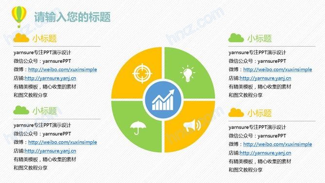 文艺小清新动态工作总结PPT模板 文艺小清新动态工作总结PPT模板