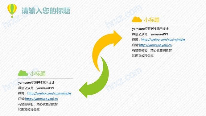 文艺小清新动态工作总结PPT模板 文艺小清新动态工作总结PPT模板