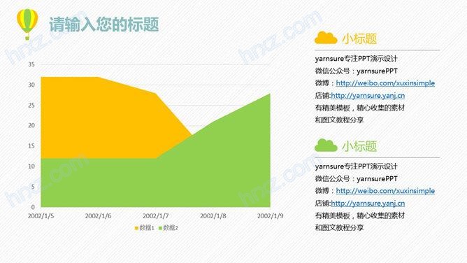 文艺小清新动态工作总结PPT模板 文艺小清新动态工作总结PPT模板
