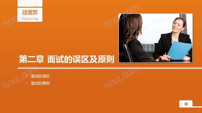 面试官技能培训主题PPT模板 面试官技能培训主题PPT模板