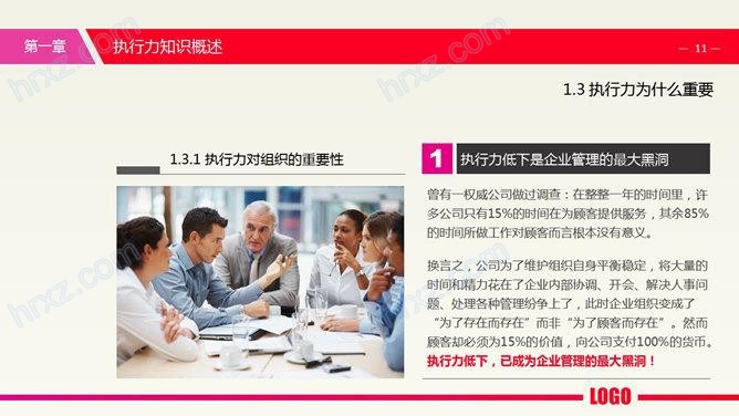 工作责任心与执行力的培训PPT模板 工作责任心与执行力的培训PPT模板