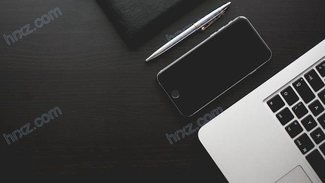 苹果电脑办公桌面PPT背景图 苹果电脑办公桌面PPT背景图