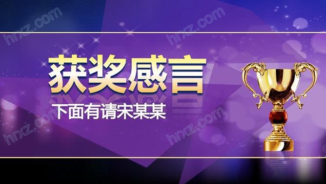 年度公司年会颁奖典礼PPT模板 年度公司年会颁奖典礼PPT模板