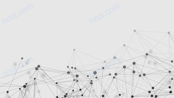 粒子点线科技风宣传PPT背景图片截图