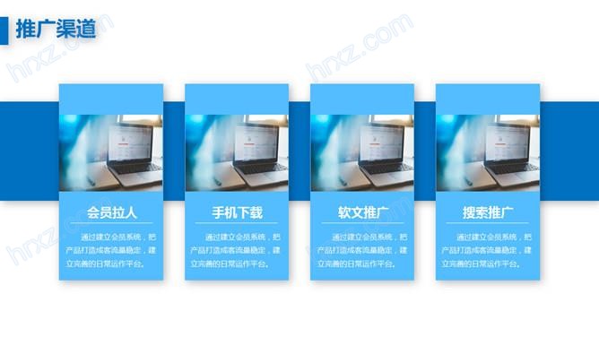 蓝色科技风商业计划书创业融资商业PPT模板 蓝色科技风商业计划书创业融资商业PPT模板