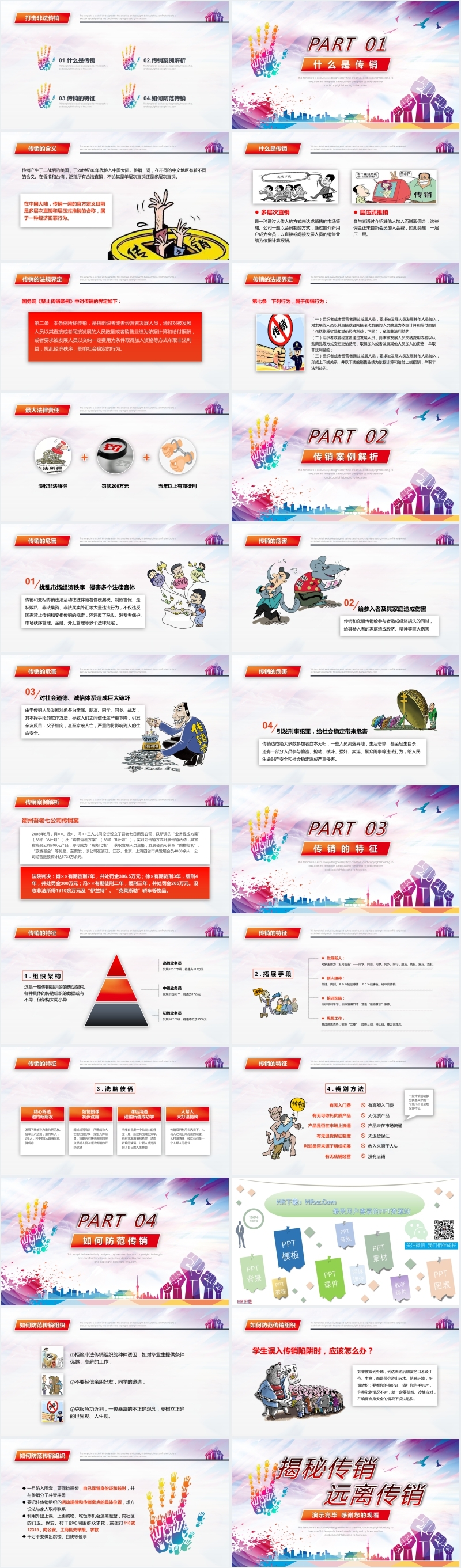 揭秘传销远离传销宣传PPT课件 揭秘传销远离传销宣传PPT课件