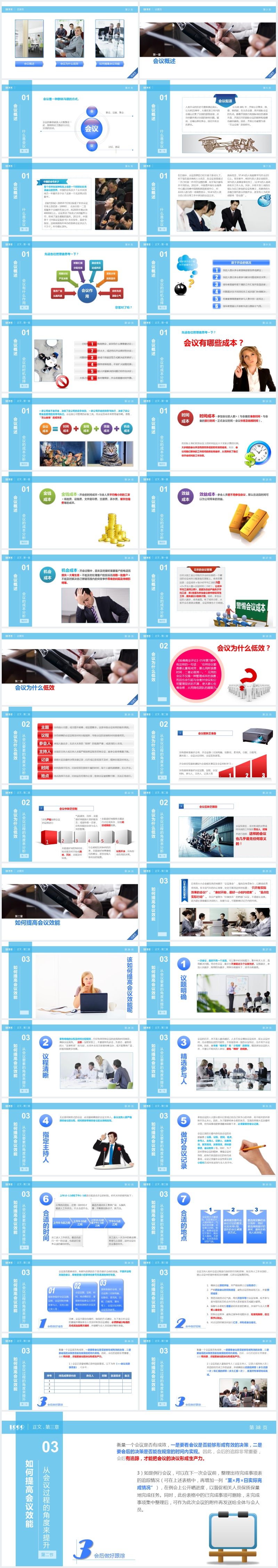 企业中层培训高效会议管理技巧PPT