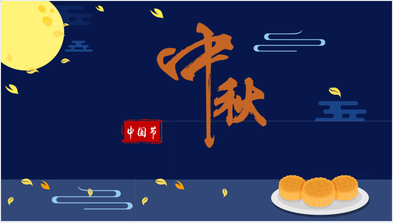 中国中秋节风俗和习惯PPT截图