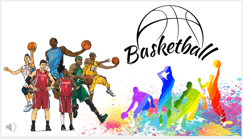 篮球社团招新活动宣传PPT模板截图