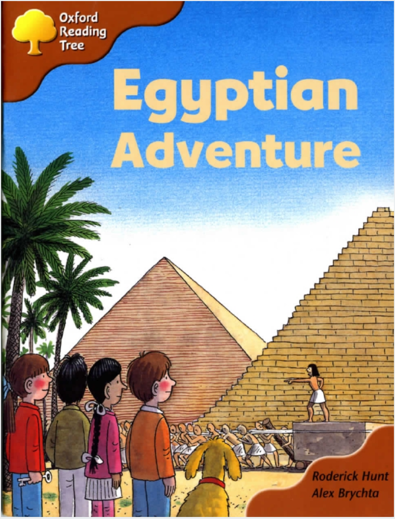 EgyPtian adventure英文绘本PPT课件截图