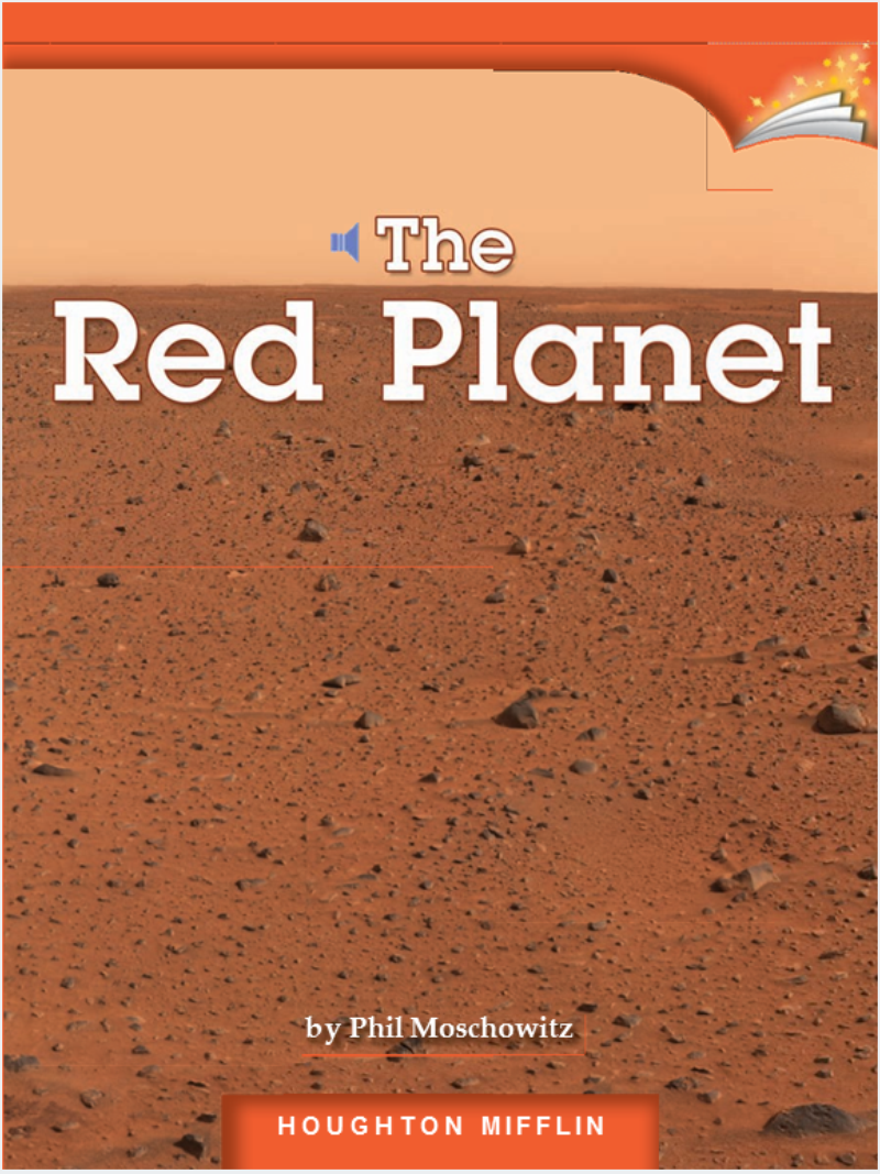 the Red Planet英文绘本PPT课件截图