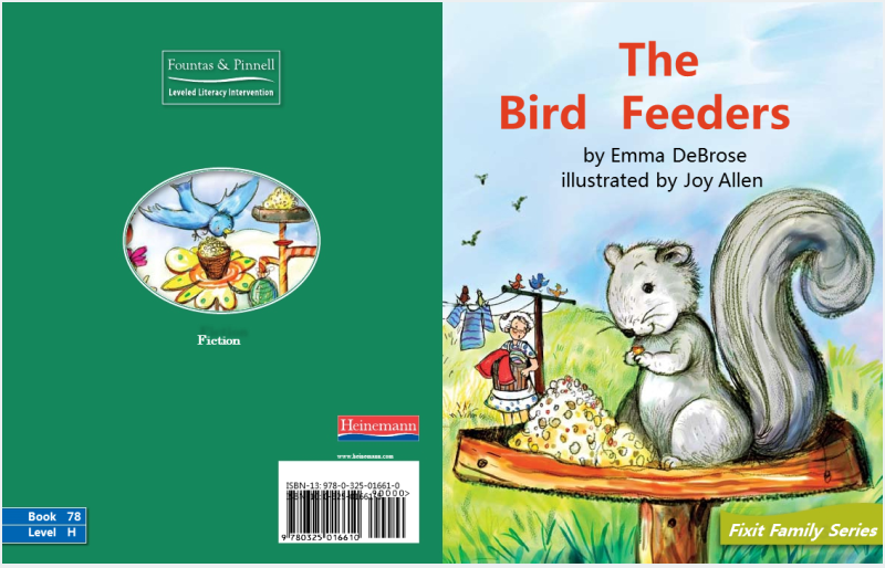 The Bird Feeders英文绘本PPT课件截图