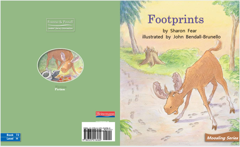 Footprints英文绘本PPT课件截图