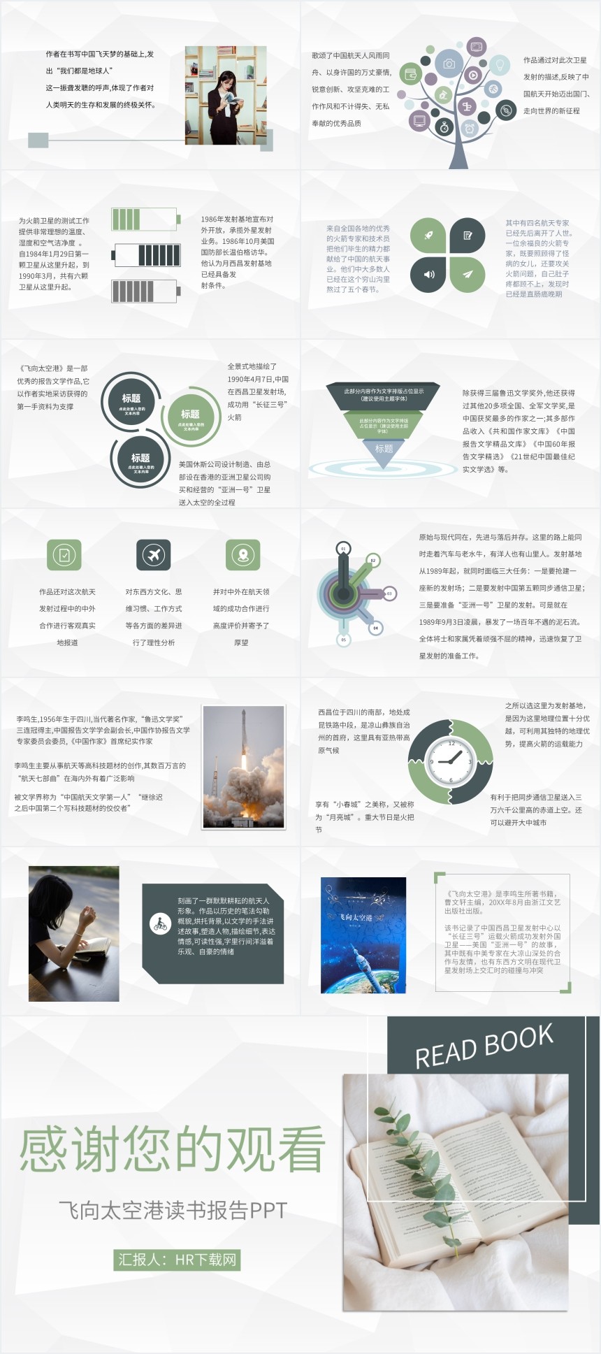 飞向太空港读书报告PPT 飞向太空港读书报告PPT