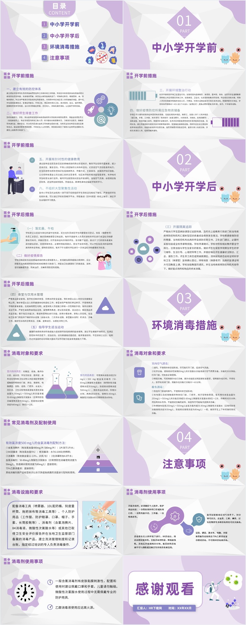 疫情之下中小学开学安全第一课PPT 疫情之下中小学开学安全第一课PPT