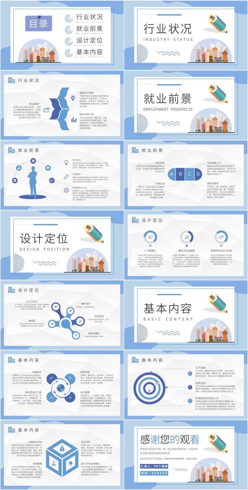 建筑环境设计调研PPT 建筑环境设计调研PPT
