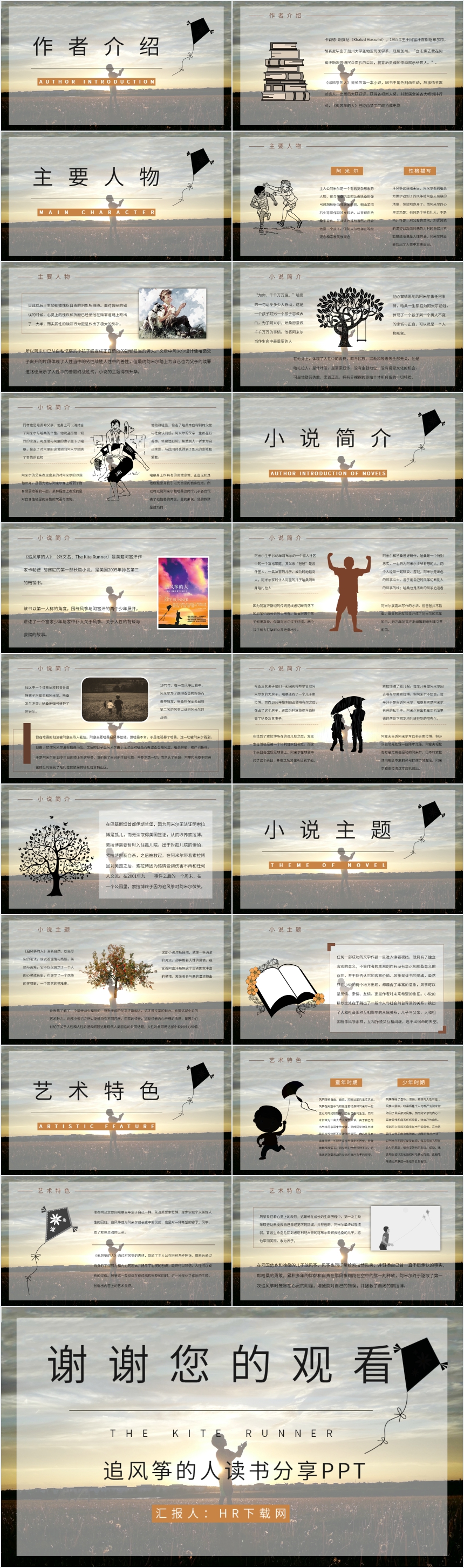 追风筝的人读书分享PPT 追风筝的人读书分享PPT