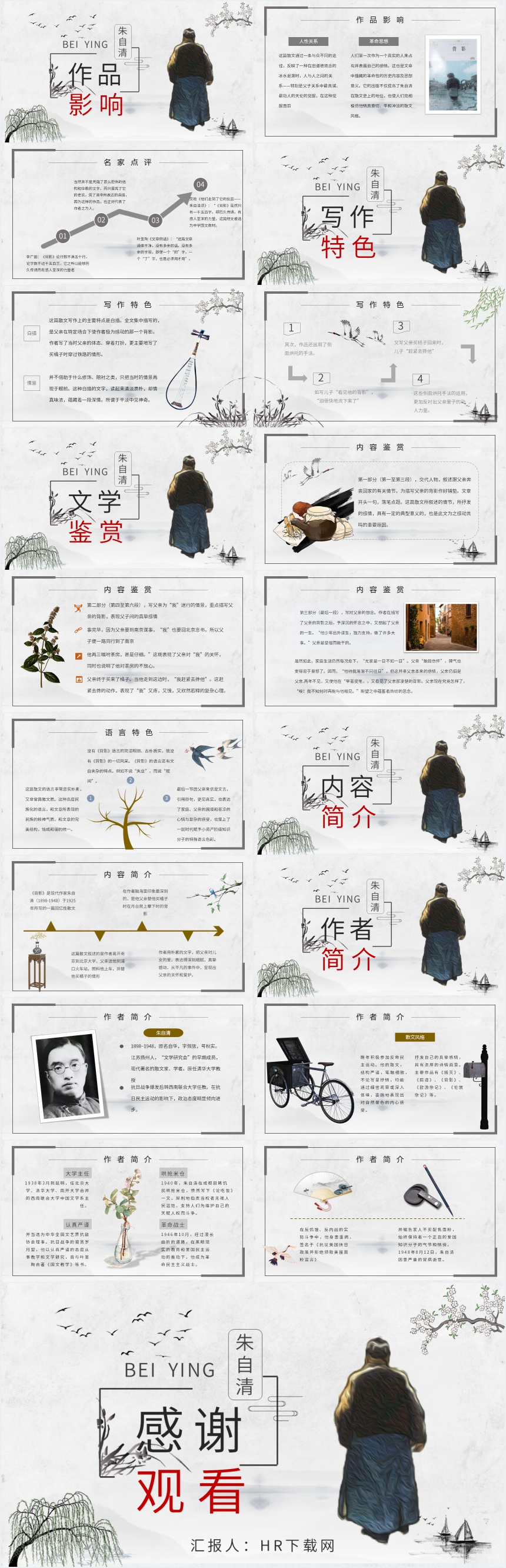 背影朱自清课时讲解ppt 背影朱自清课时讲解ppt