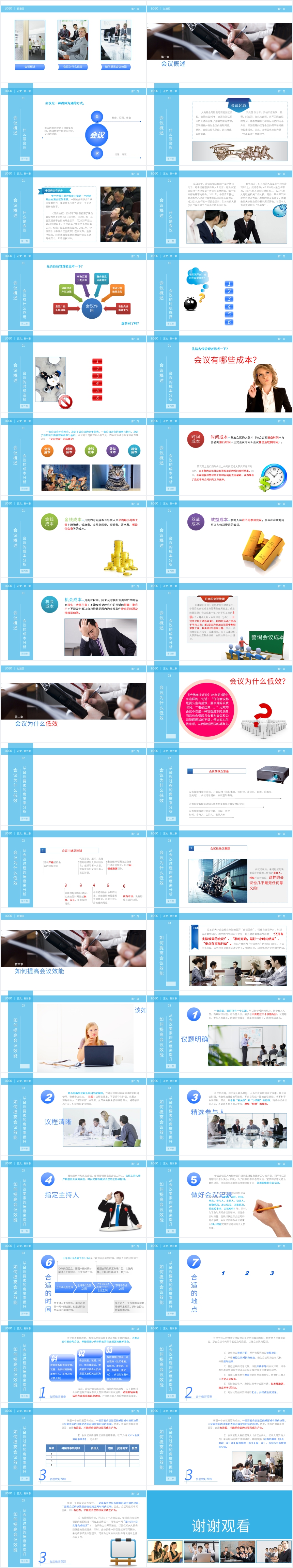 中层经理人培训之高效会议秘诀PPT 中层经理人培训之高效会议秘诀PPT