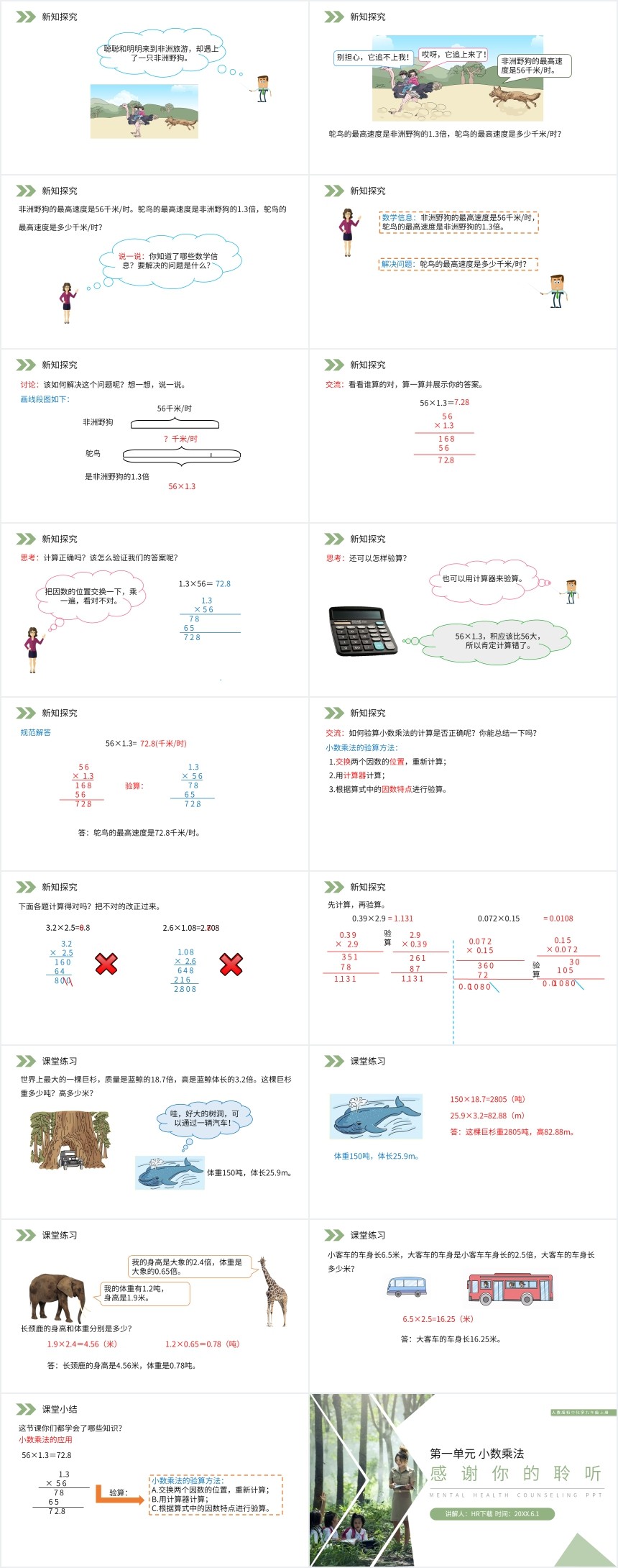 小数乘法的应用PPT课件 小数乘法的应用PPT课件