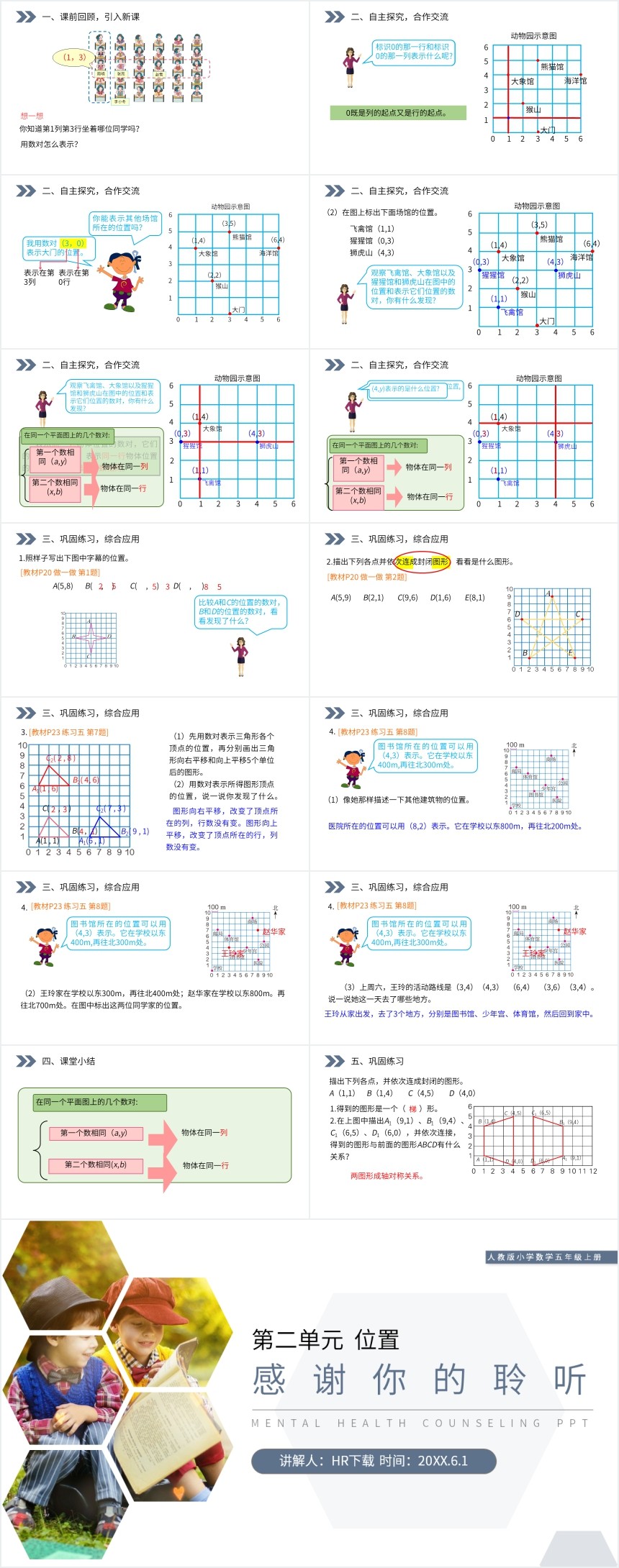 五年级确定位置PPT课件 五年级确定位置PPT课件