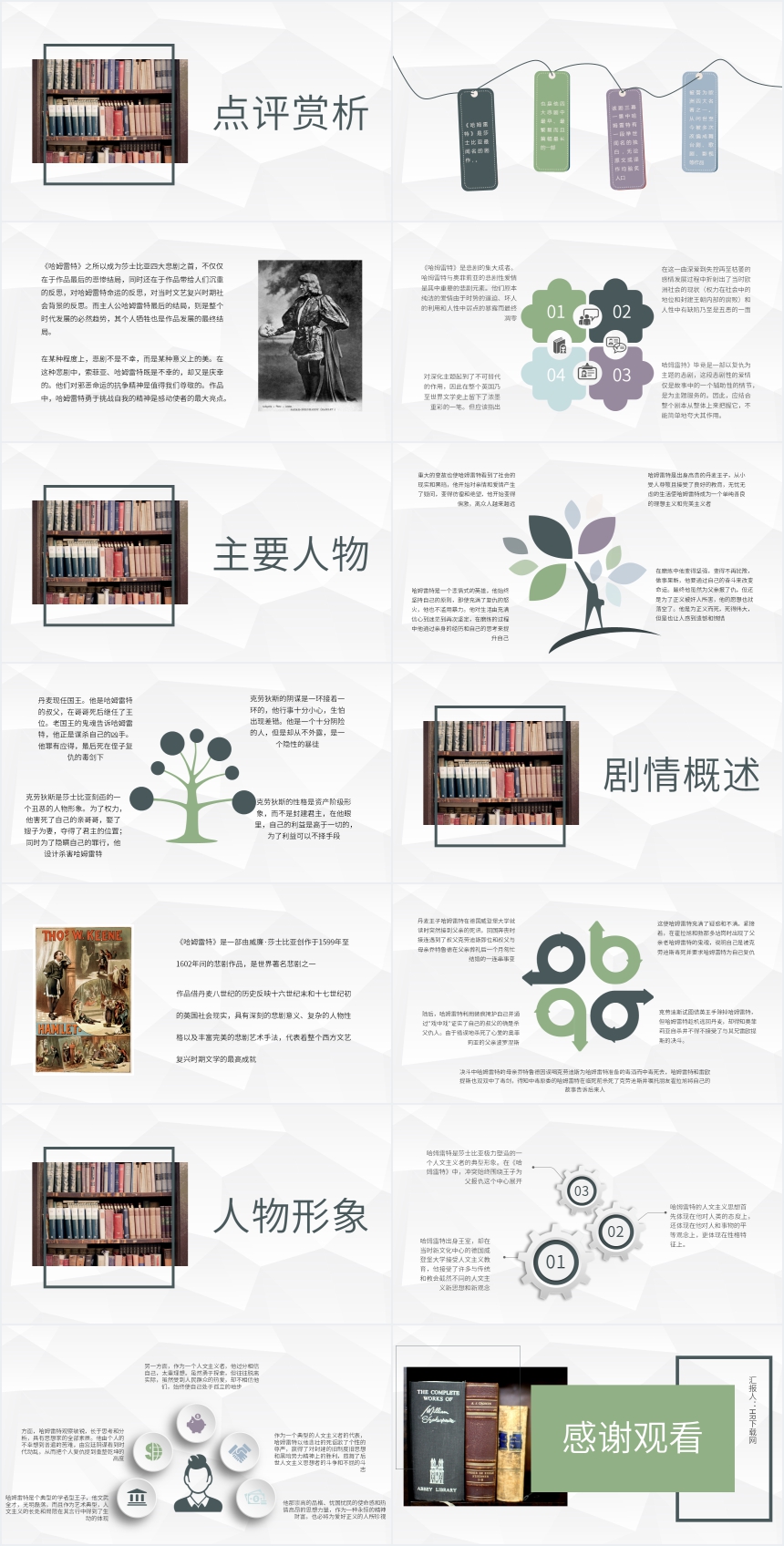 语文哈姆雷特PPT