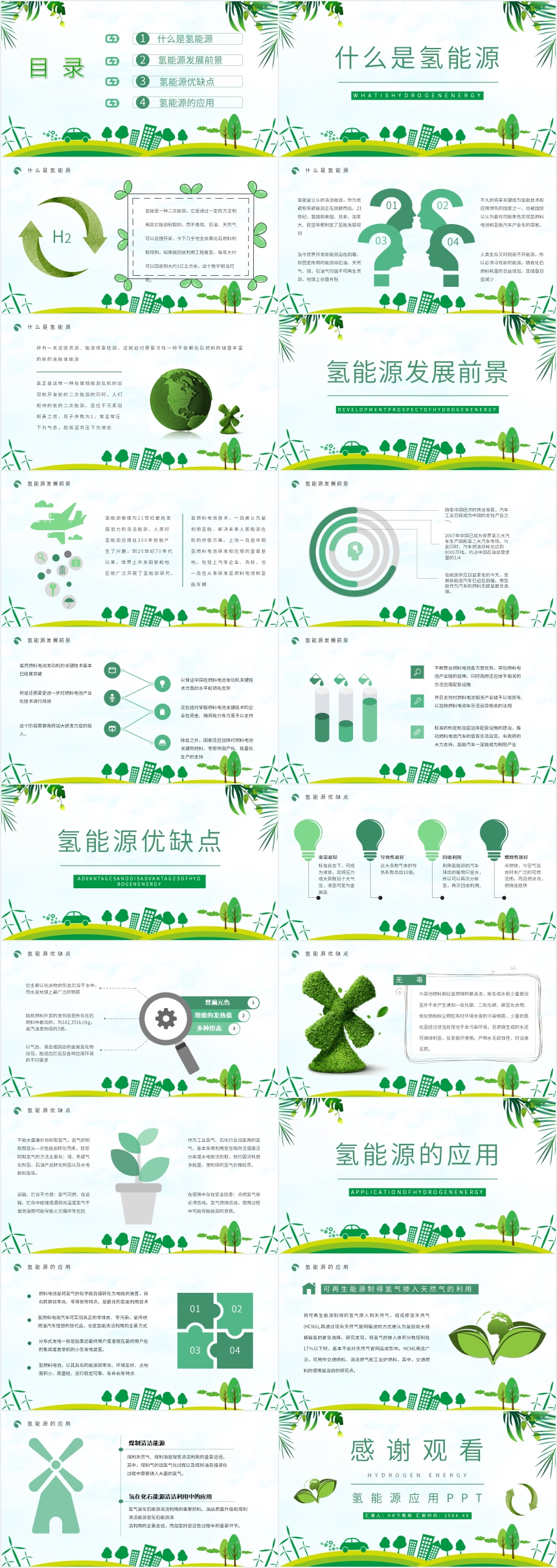 氢能源应用PPT 氢能源应用PPT
