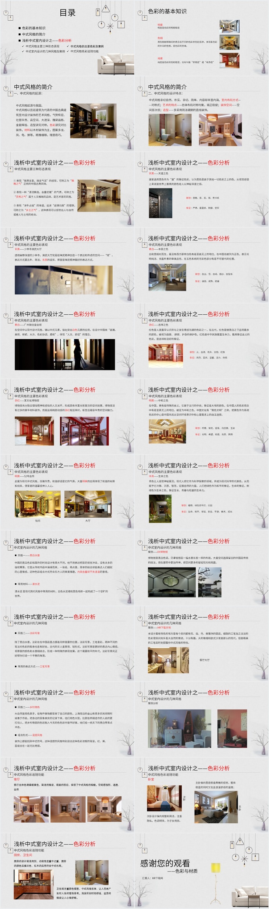 中式建筑室内设计PPT 中式建筑室内设计PPT