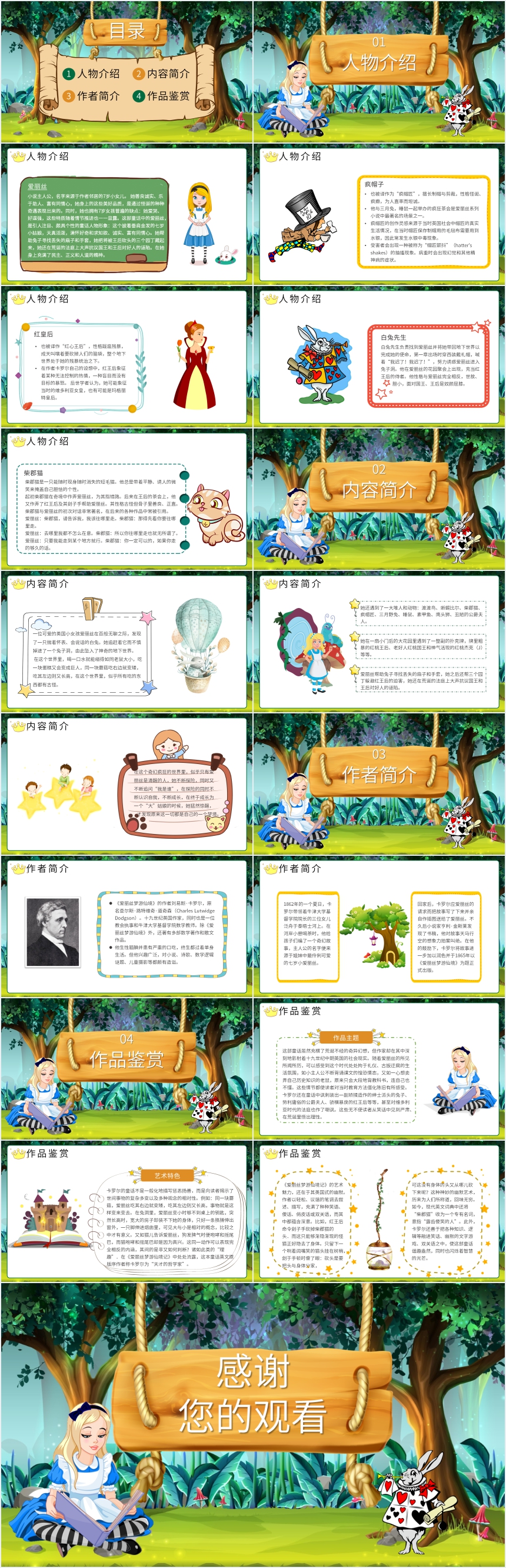 爱丽丝漫游奇境记指导课教学PPT 爱丽丝漫游奇境记指导课教学PPT