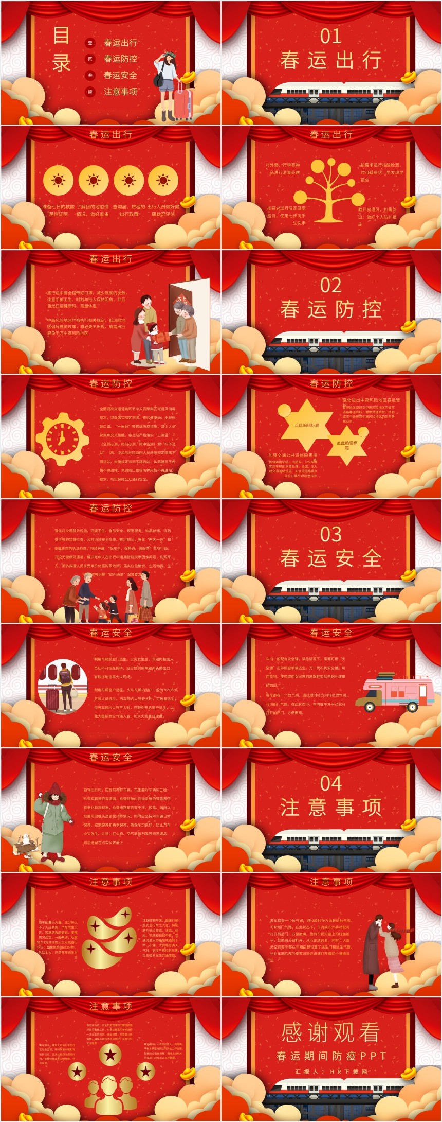 春运期间防疫PPT 春运期间防疫PPT