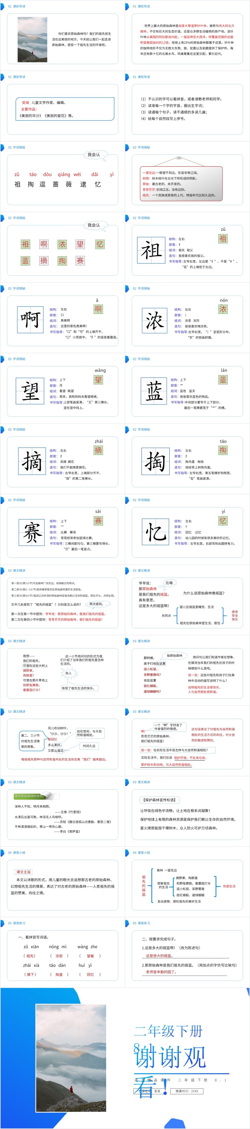 人教版祖先的摇篮备课教案PPT课件 人教版祖先的摇篮备课教案PPT课件
