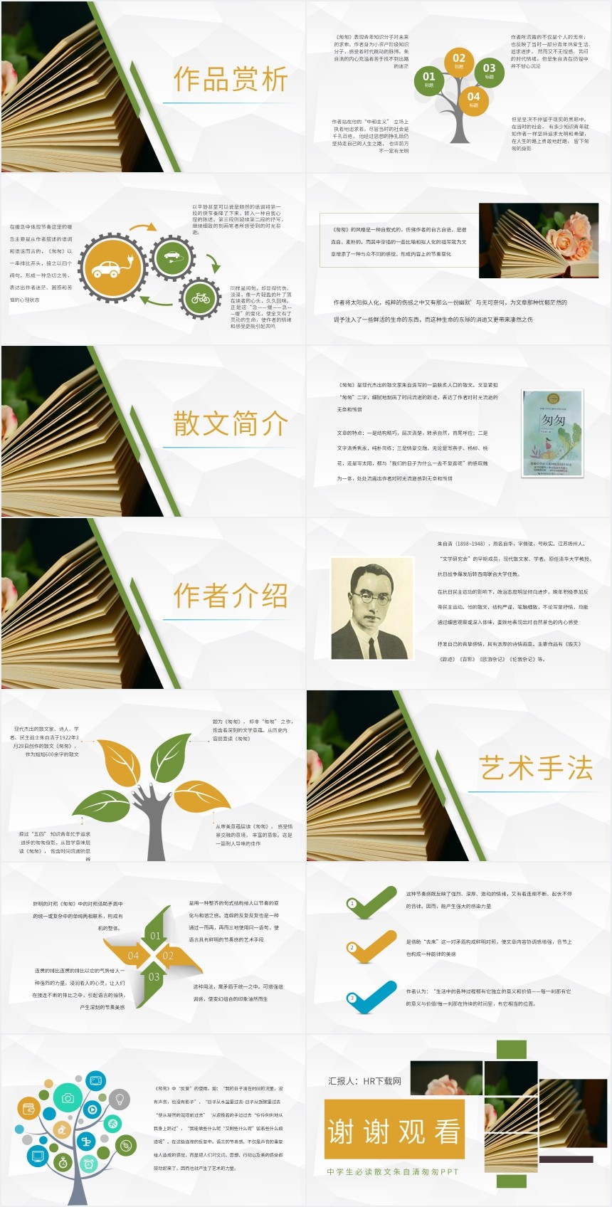 中学生必读散文朱自清匆匆PPT 中学生必读散文朱自清匆匆PPT