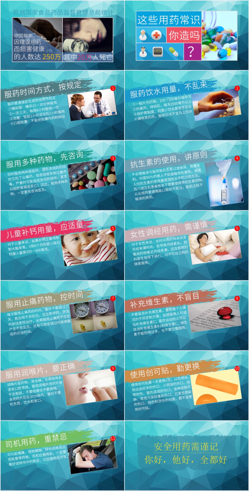11个用药常识PPT