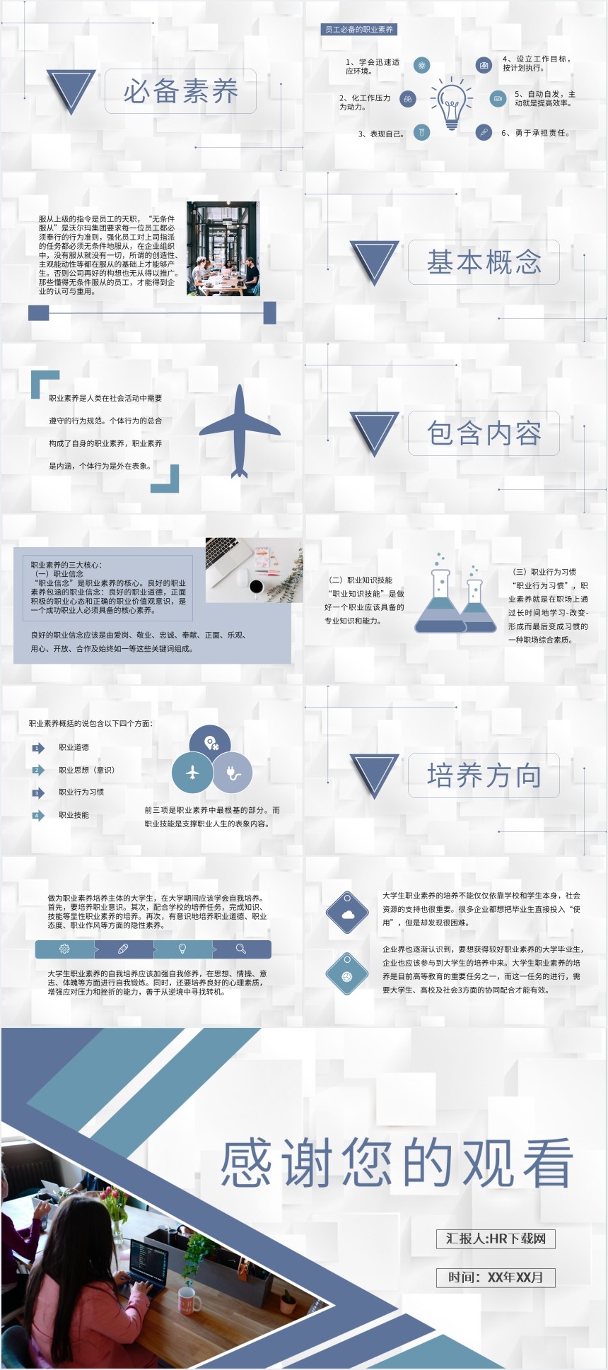 提升员工职业素养培训课程PPT 提升员工职业素养培训课程PPT