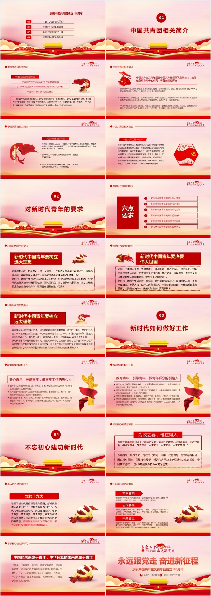 喜迎二十大永远跟党走奋进新征程PPT党课 喜迎二十大永远跟党走奋进新征程PPT党课