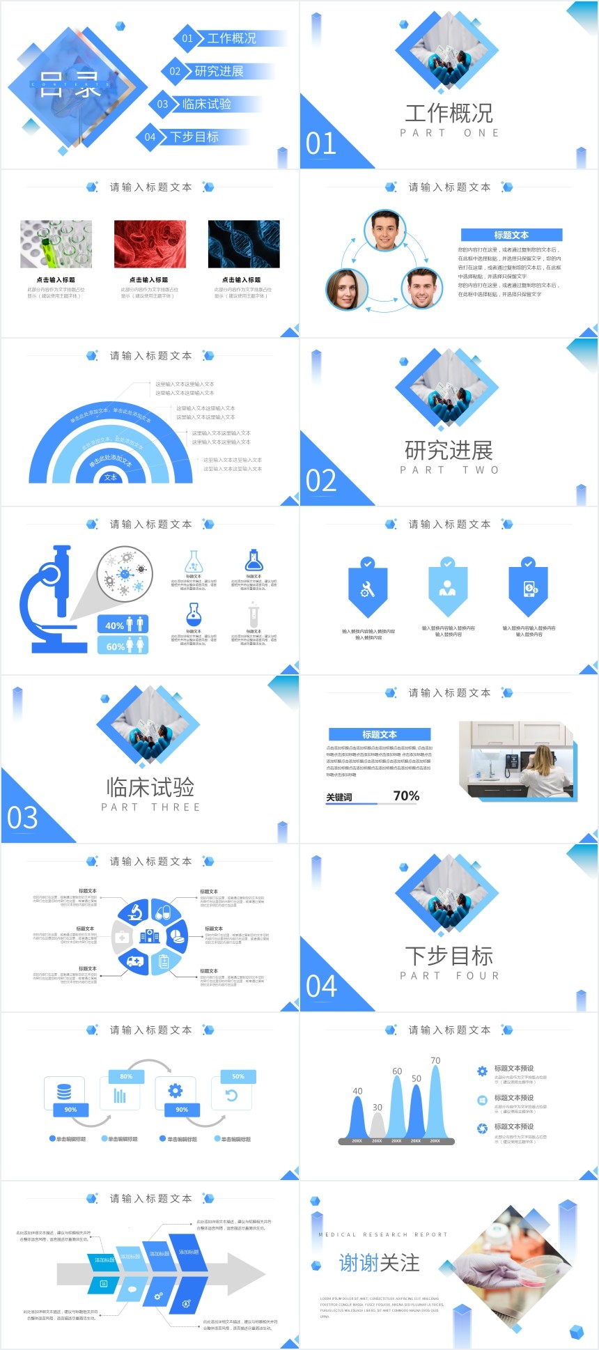 药品项目总结汇报PPT模板 药品项目总结汇报PPT模板