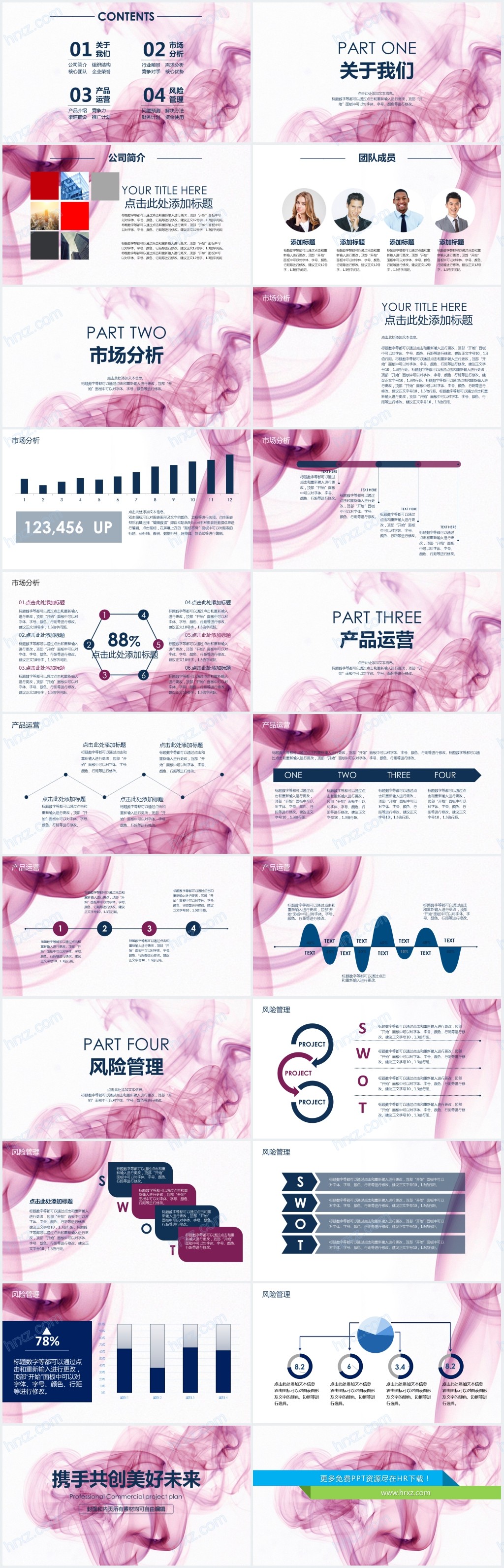 时尚创业融资计划书PPT模板 时尚创业融资计划书PPT模板